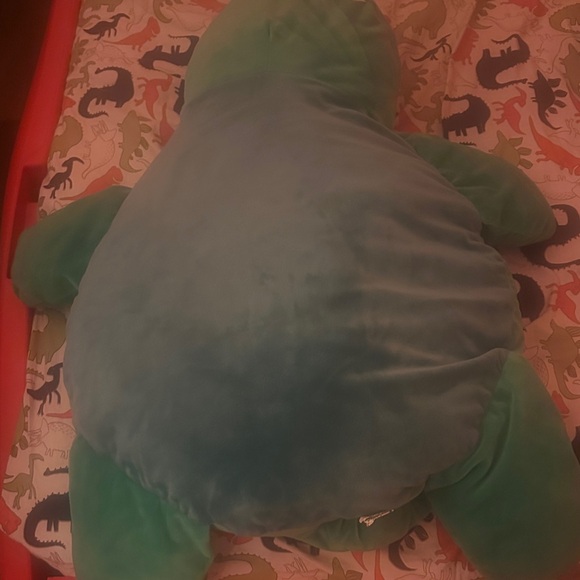 Green Dinosaur Plush pillow - Picture 3 of 3